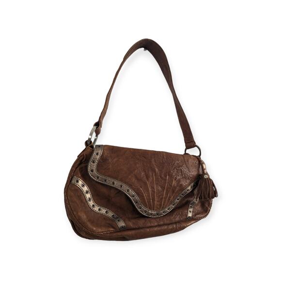 Leather Baguette Bag - Picture 4 of 7